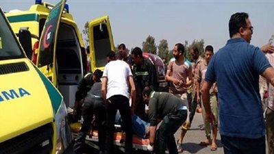 مصرع طفلة فى حادث تصادم بالمنيا