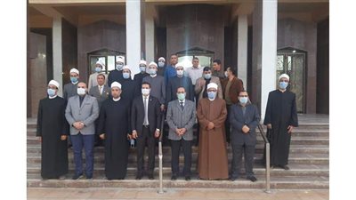 محافظ شمال سيناء يستقبل قافلة الأزهر الشريف | صور