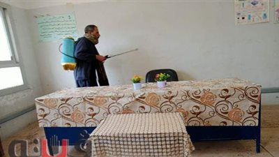 تعقيم وتطهير لجان الغربية استعداد لمرحلة الإعادة بانتخابات 