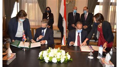مصر توقع اتفاقية المشاركة المصرية البريطانية مع المملكة المتحدة