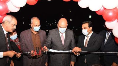 الداودي يفتتح جدارية المعنا الفرعونية بمدينة قنا | صور