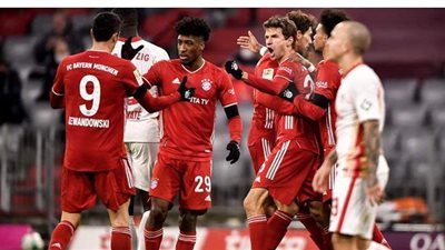 تعادل مثير بين بايرن ميونخ ولايبزيج 3/3 في الدوري الألماني