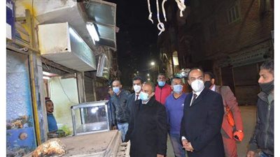 محافظ المنيا يوجه نائبه بمتابعة مواعيد غلق المحال التجارية