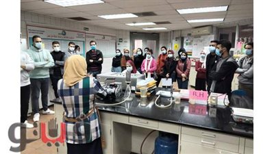 وفد من طب القناة في زيارة إلى محطة معالجة الصرف الصحي بسرابيوم| صور