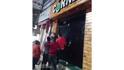 غلق محل خالف قرار وزير التنمية المحلية فى الإسكندرية