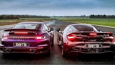 منافسة بين بورشه 911 توربو اس وماكلارين 720S|فيديو