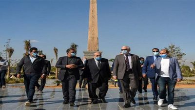 مصطفى الفقي يتفقد مدينة الفنون والثقافة بالعاصمة الإدارية ويشيد بالمباني | صور