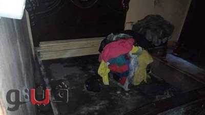 حريق مروع يودي بحياة طفلتين في الشرقية | صور