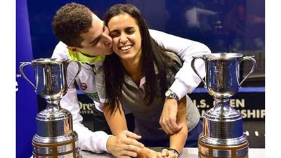 نور الطيب بطلة الإسكواش تعلن الاعتزال بسبب الحمل