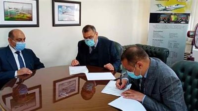 المصرية لعلوم الطيران توقع بروتوكول مع 