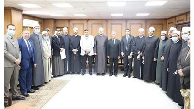 جامعة العريش تحتفي بأعضاء مركز الأزهر العالمي للفتوى الإلكترونية | صور