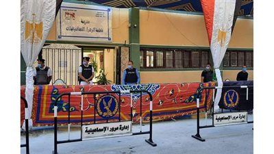 لجان الإسماعيلية تستقبل الناخبين بجولة الإعادة وسط انتشار أمني مكثف