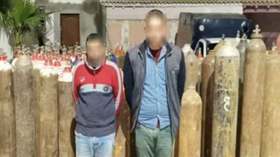 ضبط لصوص سرقوا 114 أسطوانة أكسجين من مستشفى إيتاى البارود العام