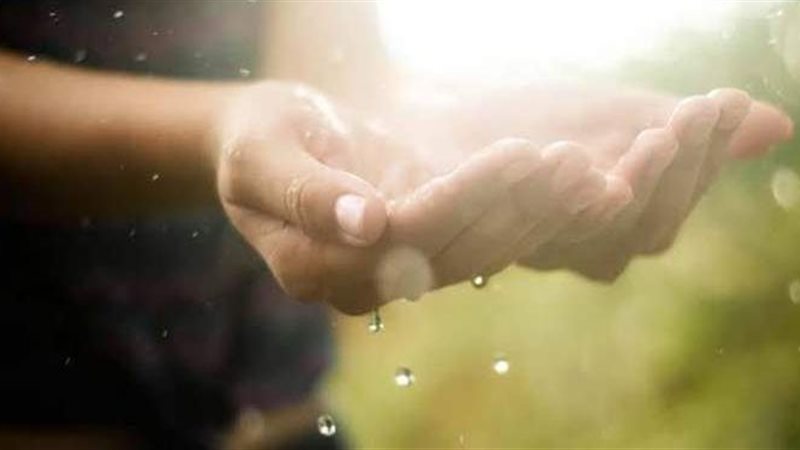 دعاء عند نزول المطر