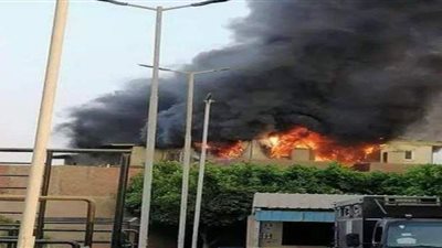 مصرع طفل وإصابة طفلة  في حريق شقة سكنية بشبرا الخيمة