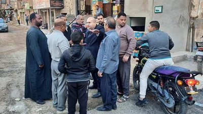 نائب محافظ الجيزة يتفقد مدينة الحوامدية| صور