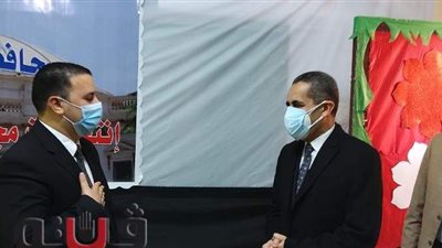 محافظ الغربية في جولة تفقدية للاطمئنان على سير العملية الانتخابية بطنطا | صور