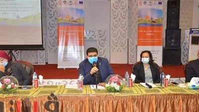 نائب محافظ بني سويف يشهد اللقاء التعريفي بمشروع الزراعات الذكية