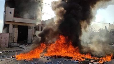 احتجاجات وحرق مقار أحزاب في كردستان العراق
