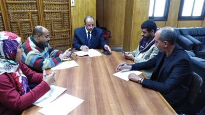 خالد صبري يدشن قناة تليجرام لبث البرامج التعليمية لطلاب قنا