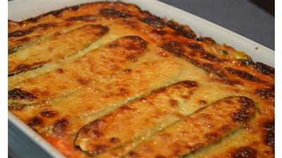 طريقة جديدة لعمل الكوسة بالبشاميل