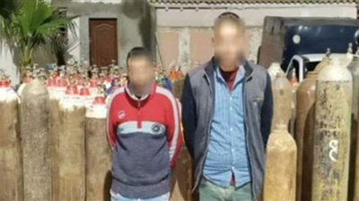 حبس المتهمينِ بسرقة أسطوانات أكسجين من داخل مستشفى بالبحيرة 4 أيام
