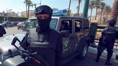 قوات التدخل السريع تجوب الشوارع لتأمين جولة الاعادة بانتخابات مجلس النواب