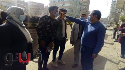 كواشف حرارية للاطمئنان على صحة الناخبين بانتخابات النواب في الشرقية