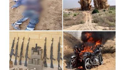 تفاصيل بيان القيادة العامة للقوات المسلحة: تدمير 437 وكرا لمواد متفجرة.. مقتل 15 إرهابيا شديدي الخطورة