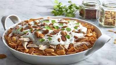 طريقة عمل فتة الشاورما