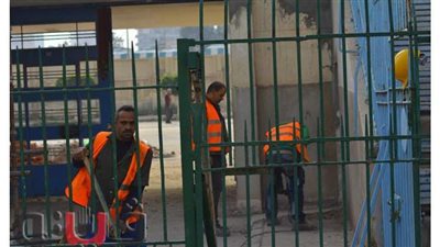 غزل المحلة يسابق الزمن لتنفيذ الاشتراطات الأمنية بالاستاد قبل انطلاق الدوري  | صور