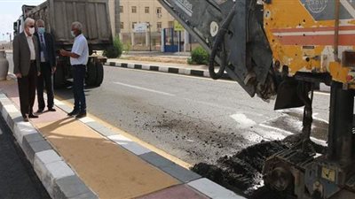 محافظ جنوب سيناء يتفقد عدداً من المشروعات الجاري تنفيذها بشرم الشيخ