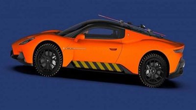 تجهيز مازيراتي MC20 للتعامل مع منحدرات الجليد مع محرك V6 بقوة 621 حصانا