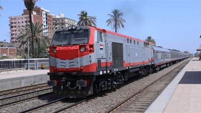 مصرع عامل سقط من قطار بالمنيا