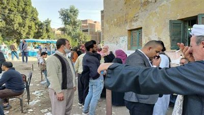 تزايد أعداد الناخبين علي لجان القليوبية |  صور