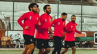 ثلاثى الأهلي المتعافي من كورونا ينتظم في مران الفريق
