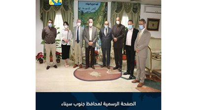 محافظ جنوب سيناء يبحث  التعاون  الطبي مع وبيلاروسيا