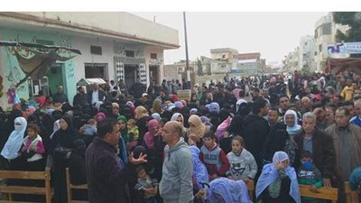 إقبال كبير على انتخابات جولة الإعادة لمجلس النواب بلجان الشيخ زويد | صور