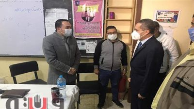 محافظ الغربية يتفقد مركز  السنطة في جولته الثالثة مساء اليوم الأخير للانتخابات