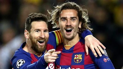 ميسي وجريزمان يقودان برشلونة فى موقعة يوفنتوس بدوري الأبطال