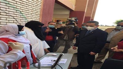 محافظ الغربية يتفقد لجان انتخابات النواب بمركزي طنطا وبسيون