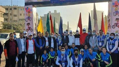 ماراثون دراجات بالقليوبية احتفالا باليوم العالمي لمكافحة الفساد | صور