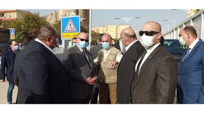 محافظ القاهرة يتفقد نفق الزعفران