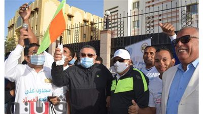 البحر الأحمر تحتفي باليوم العالمي لمكافحة الفساد بماراثون للدراجات | صور