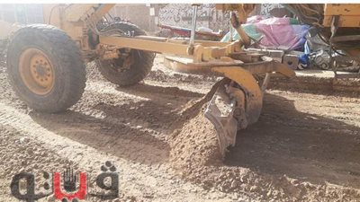 رصف طرق رئيسية وفرعية بمراكز ومدن كفرالشيخ |صور