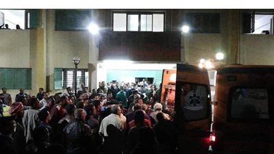 ننشر أسماء 22 مصابا في حادث سيارتي الوادى الجديد