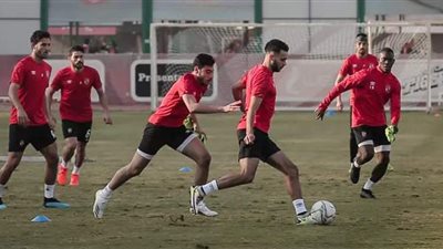 بيكهام يشارك في مران الأهلي للمرة الأولى