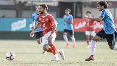 شباب الأهلي يفوز علي الإنتاج الحربي 3-0 بمشاركة شوبير