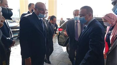 محافظ الإسكندرية يستقبل وزير التموين