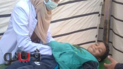 علاج977 حالة بقافلة عزبة البوصة في قنا|صور